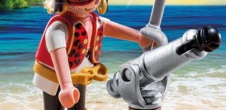Playmobil - 70433 - Pirate with cannon