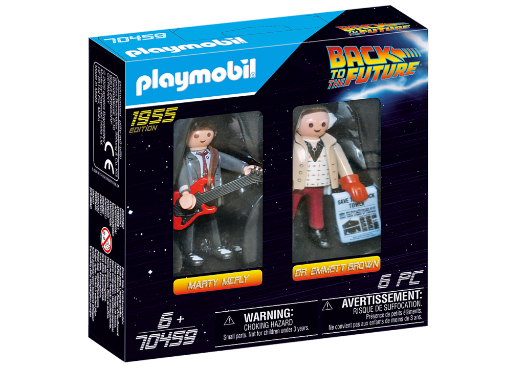 Playmobil 70459 - Back to the Future Marty Mcfly and Dr. Emmett Brown - Box