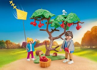 Playmobil - 9863 - Autumn walkers