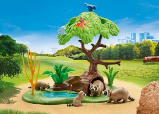 Playmobil - 9874 - Raccoons family