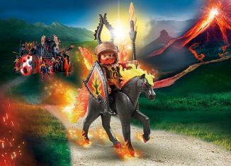 Playmobil - 9882 - Fire Horse with Rider