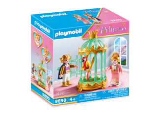 Playmobil - 9890 - Enfants royaux avec perroquet