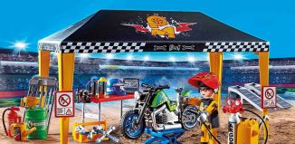 Playmobil - 70552 - Stuntshow Werkstattzelt