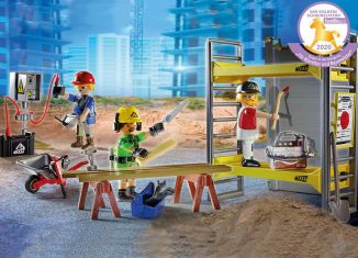 Playmobil - 70446 - Trabajadores de la construcción