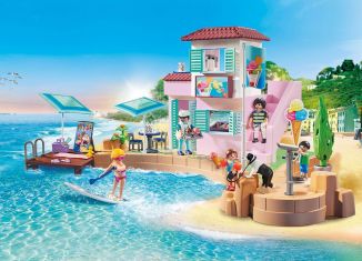 Playmobil - 70279 - Eisdiele am Hafen