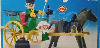 Playmobil - 3481-lyr - Western Wagon