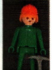 Playmobil - 3218s1v1 - Construction Worker - Detail Playmobil - 3218s1v1 - Construction Worker