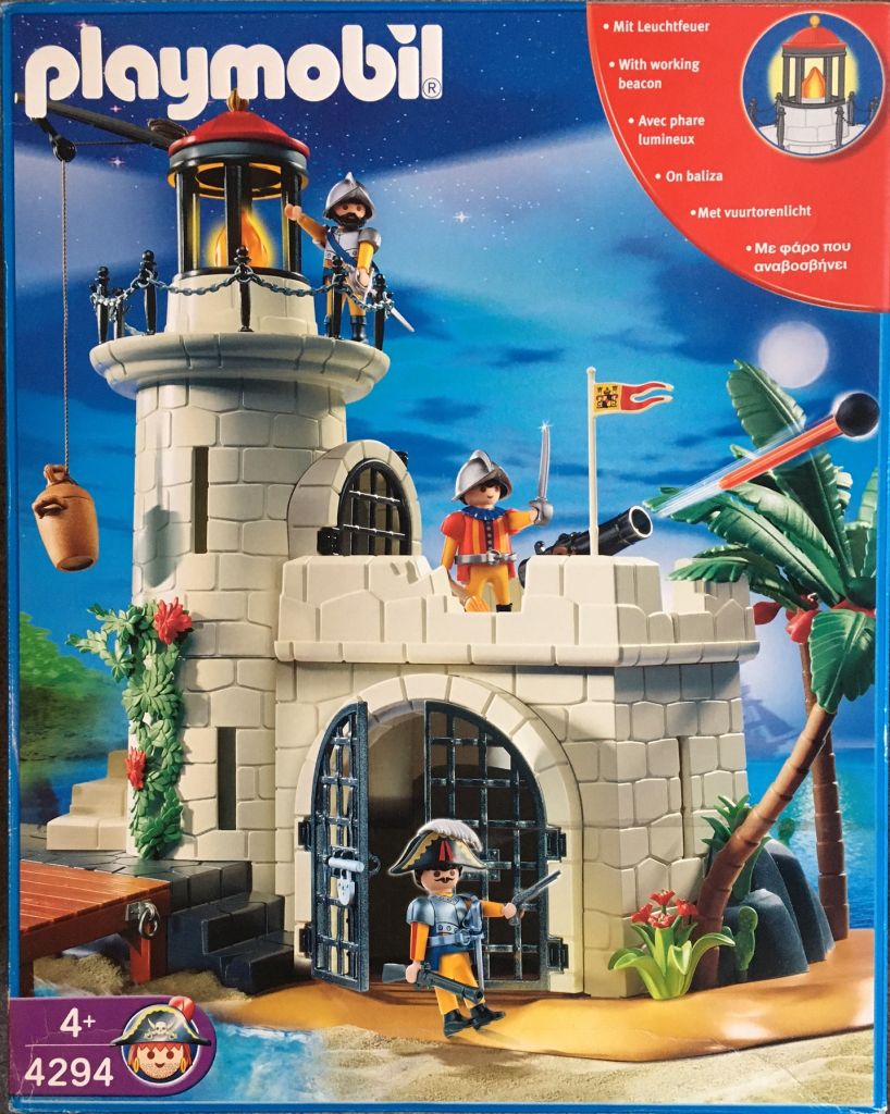 Playmobil 4294v1 - Soldiers fortress with lighthouse - Box