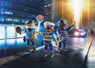 Playmobil - 70669 - Tres policías