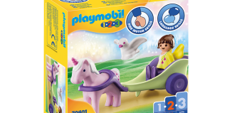 Playmobil - 70401 - Calèche avec licorne et fée