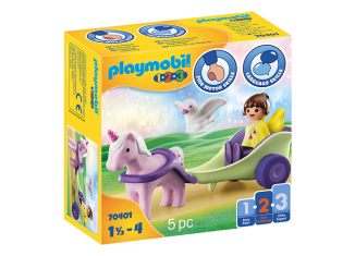 Playmobil - 70401 - Carriage with licorn and fairie