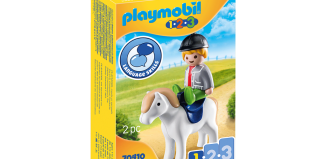 Playmobil - 70410 - Garçon avec poney