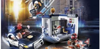 Playmobil - 70326-usa - Polizeistation mit Polizeieinsatz