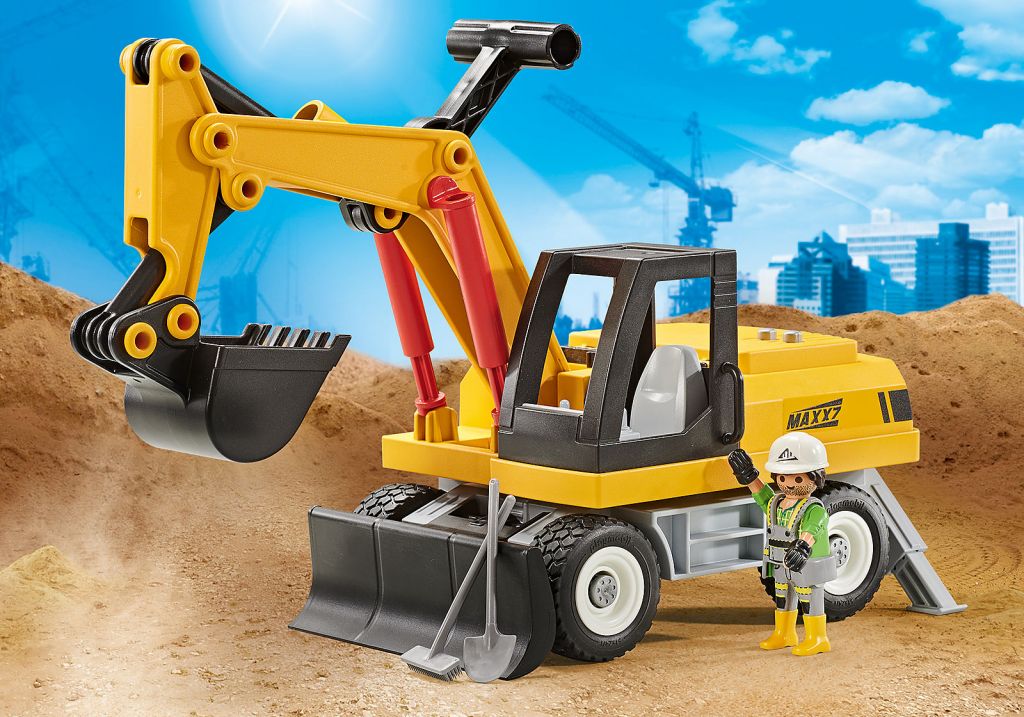 Playmobil Excavator Part 6340 New 