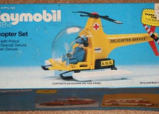Playmobil - 1909-sch - Helicopter Set