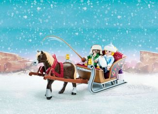 Playmobil - 70397 - Winter Sleigh Ride - Detail Playmobil - 70397 - Winter Sleigh Ride