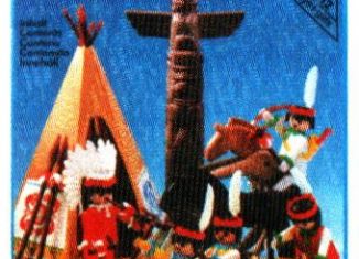 Playmobil - 3483v2 - Indians, Wigwam, Canoe, etc.