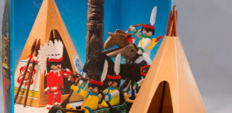 Playmobil - 3483v4 - Indians, Wigwam, Canoe, etc.