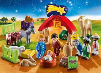 Playmobil - 70047 - Weihnachtskrippe mit den Heiligen Drei Königen