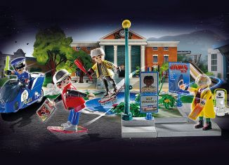 Playmobil - 70634 - Back to the Future Part II Hoverboard Chase