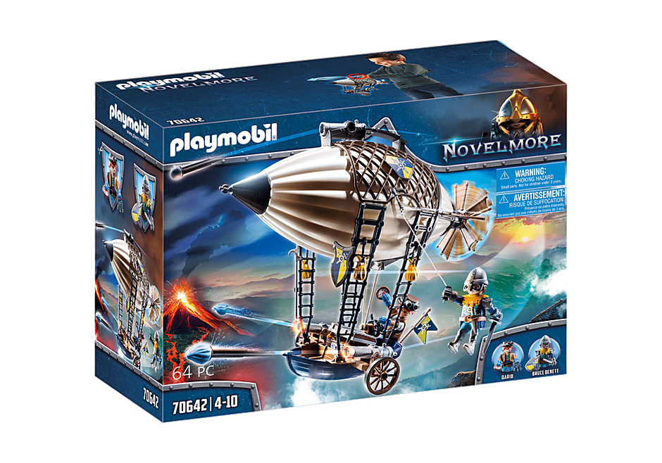 Playmobil 70642 - Novelmore Knights Airship - Box