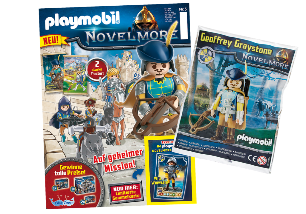 Playmobil Magazin SELBER AUSSUCHEN 2019-2020 Novelmore Der Film Das Magazin 