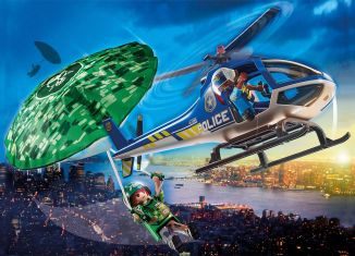 Playmobil - 70569 - Police Parachute Search
