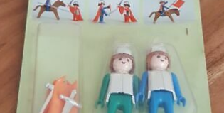 Playmobil - 1712v3-pla - Green & blue knights
