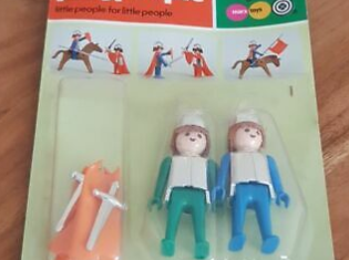 Playmobil - 1712v3-pla - Green & blue knights