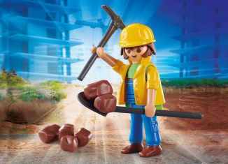 Playmobil - 70560 - Trabajador de la construcción