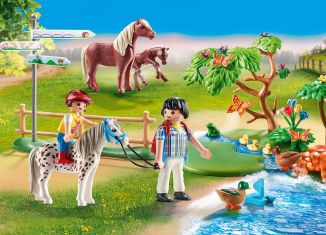 Playmobil - 70512 - Adventure Pony Ride