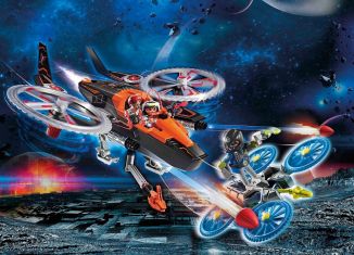 Playmobil - 70023 - Galaxy Pirates Helicopter