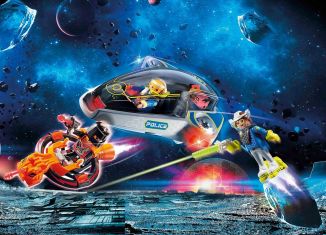 Playmobil - 70019 - Policía Galáctica Planeador