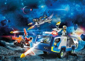 Playmobil - 70018 - Véhicule des policiers de l'espace