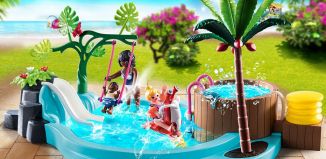 Playmobil - 70611 - Kinderbecken mit Whirlpool