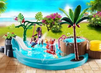 Playmobil - 70611 - Children's Pool with Slide