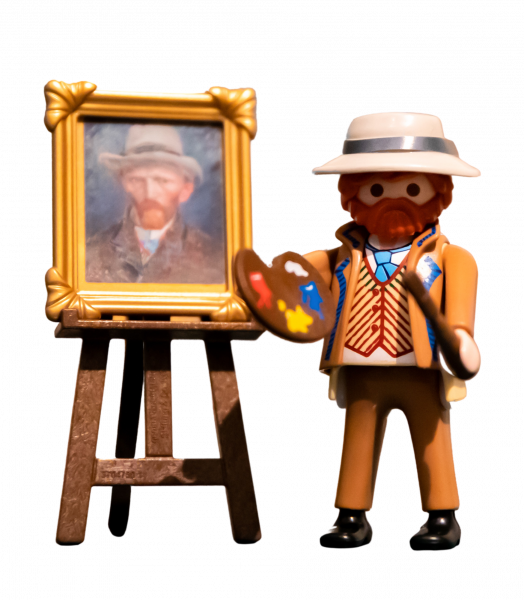 Details about   Playmobil ® 70456 Rembrandt & 70475 Vincent Van Gogh Special Figures OVP Rijks show original title 