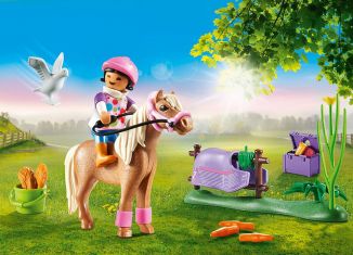 Playmobil - 70514 - Collectible Icelandic Pony - Detail Playmobil - 70514 - Collectible Icelandic Pony