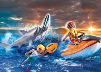 Playmobil - 70489-usa - Shark Attack Rescue