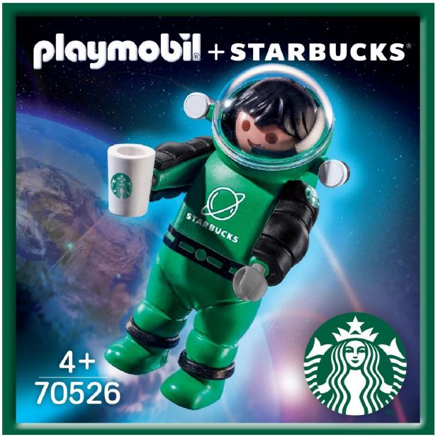 Playmobil 70526-kor - LEO ASTRONAUT STARBUCKS - Box