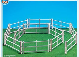 Playmobil - 7240 - Paddock - White
