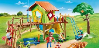 Playmobil - 70281 - Parc de jeux et enfants