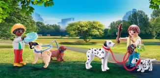 Playmobil - 70530 - Valisette Enfants et chiens