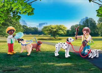 Playmobil - 70530 - Valisette Enfants et chiens