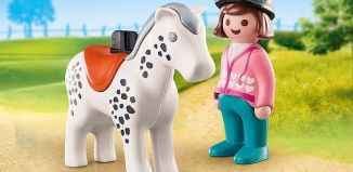 Playmobil - 70404 - Cavalière avec poney