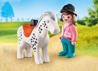 Playmobil - 70404 - Rider with Horse