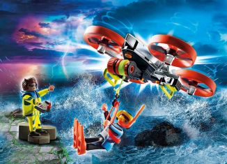 Playmobil - 70143 - Diver Rescue with Drone