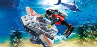 Playmobil - 70145 - Diving Scooter