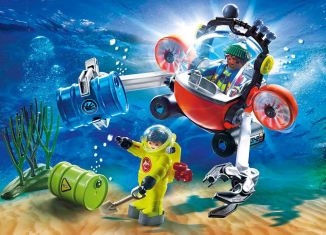Playmobil - 70142 - Environmental Expedition with Dive Boat