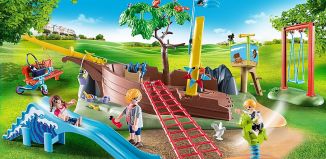 Playmobil - 70741 - Abenteuerspielplatz mit Schiffswrack